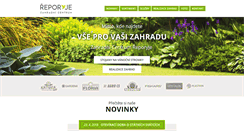 Desktop Screenshot of gardencentrum.cz